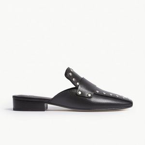 PAIGE Georgie Studded Flat Mules